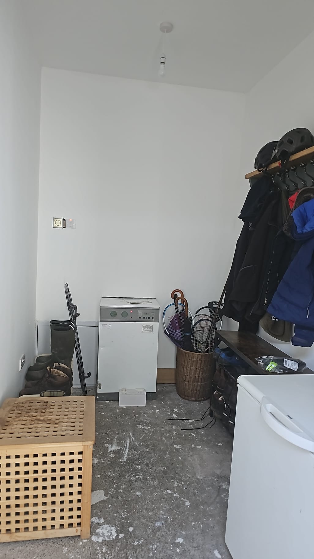 After - Outbuilding storage room